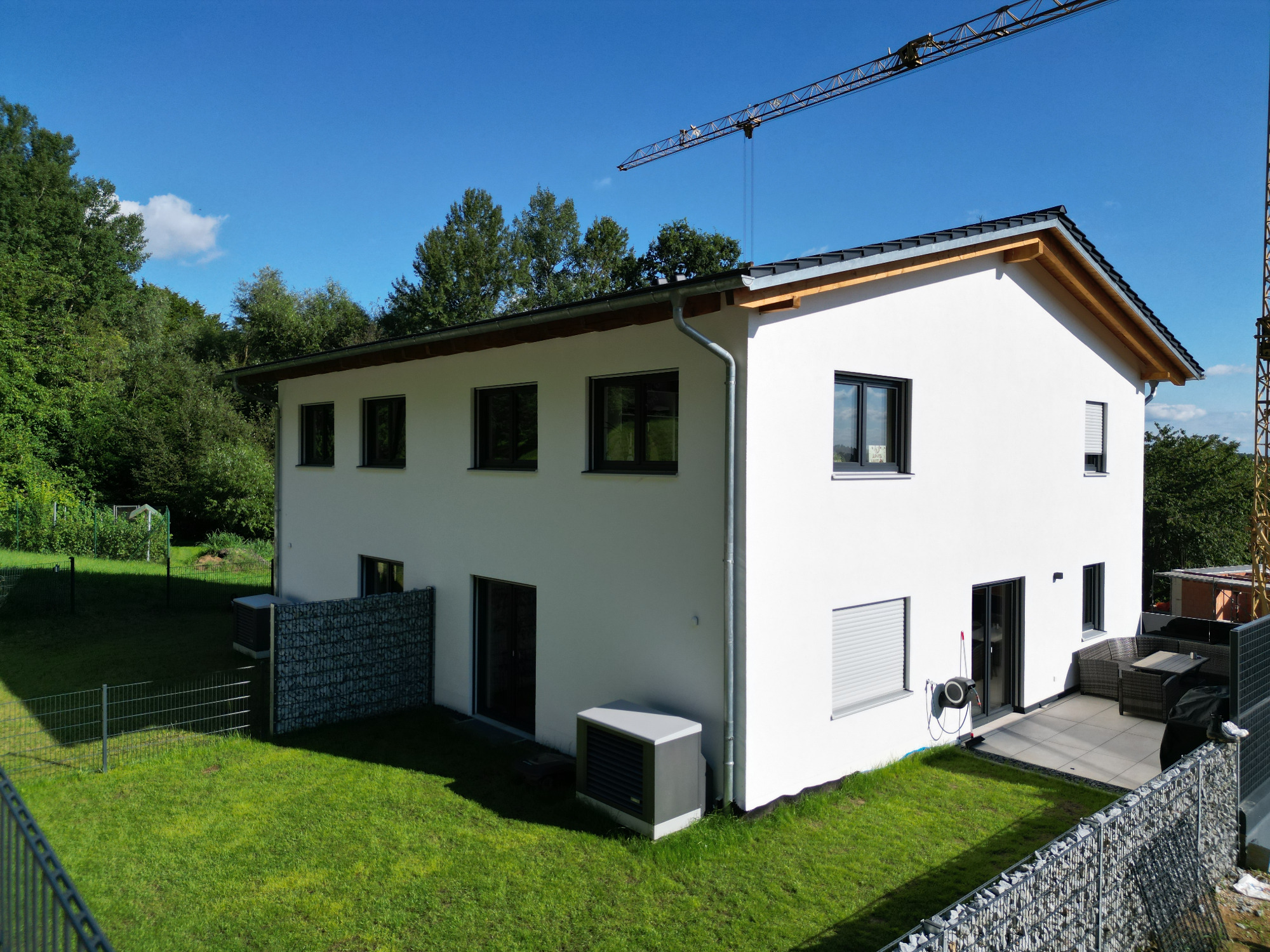 Doppelhaushälfte mit Garten